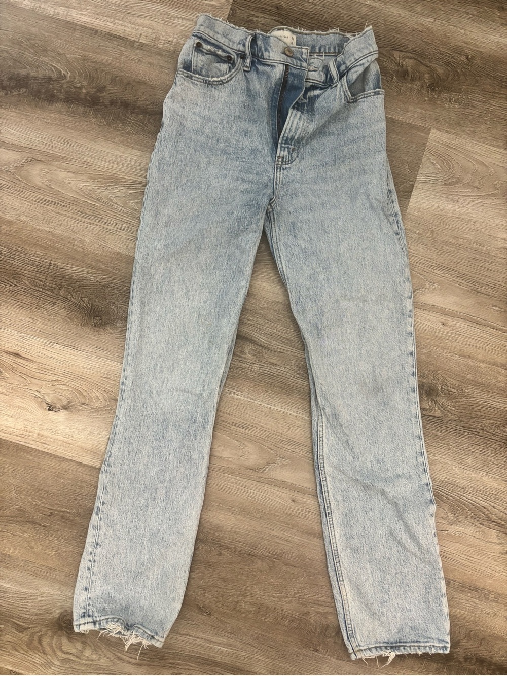 Abercrombie & Fitch The 90’s straight ultra high size 0 25